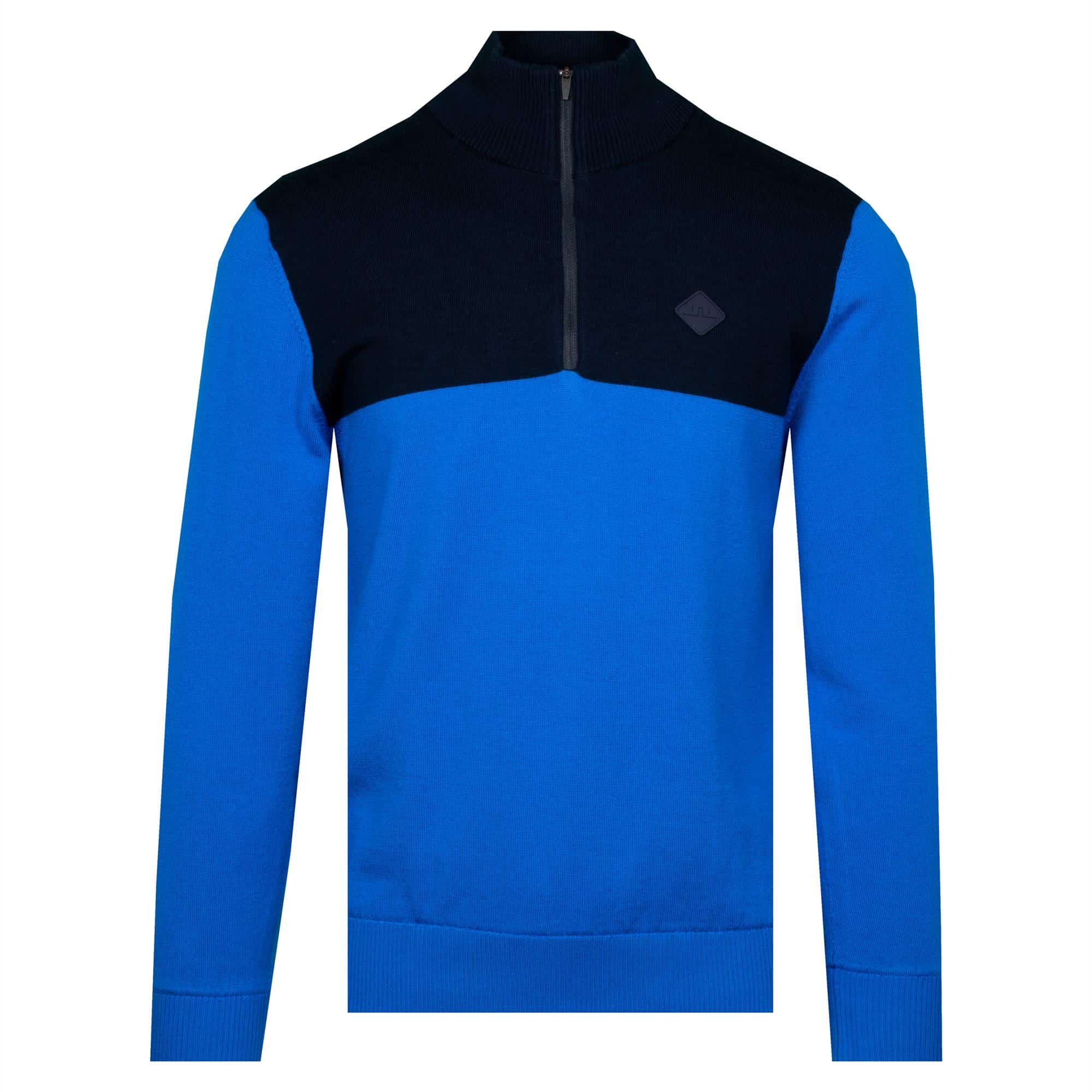 J Lindeberg Jeff Golf Windbreaker Sweater Nautical Blue